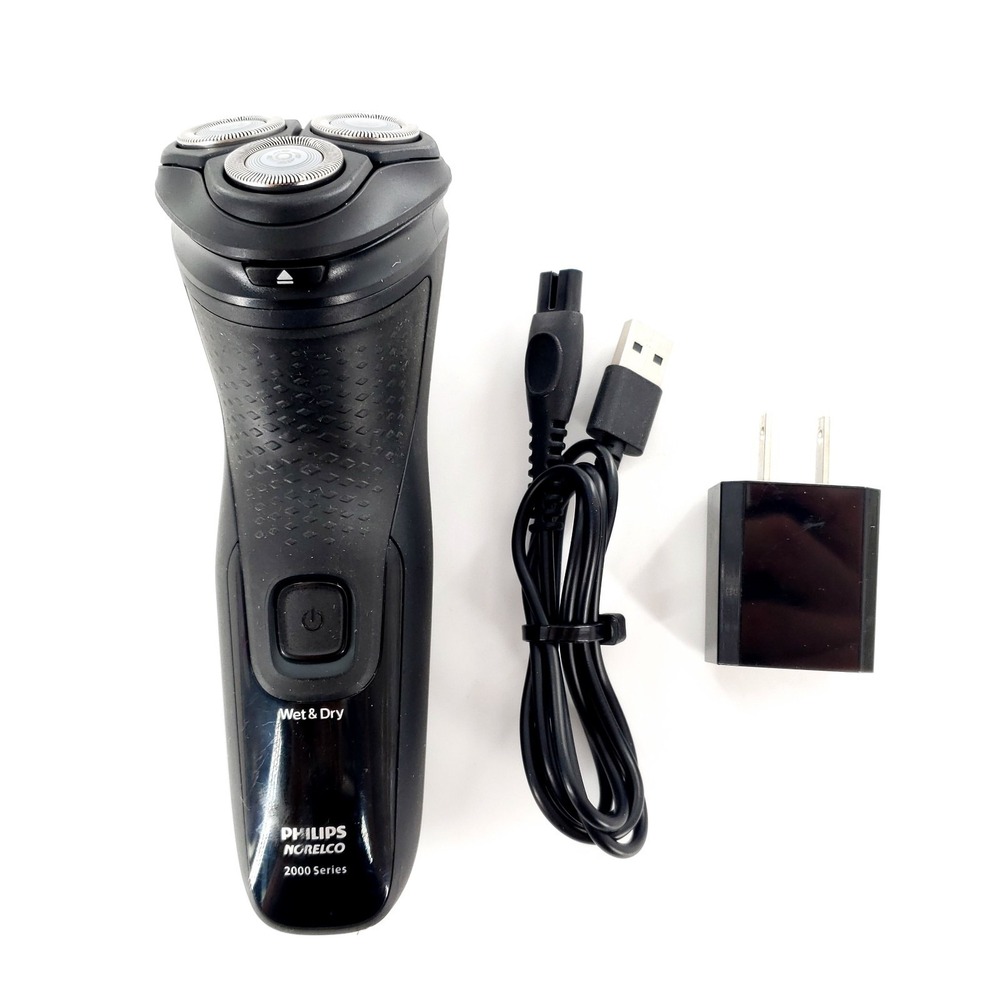 Philips Norelco 2000 Series X3001 Electric Shaver Wet Dry w/ Charger Tested